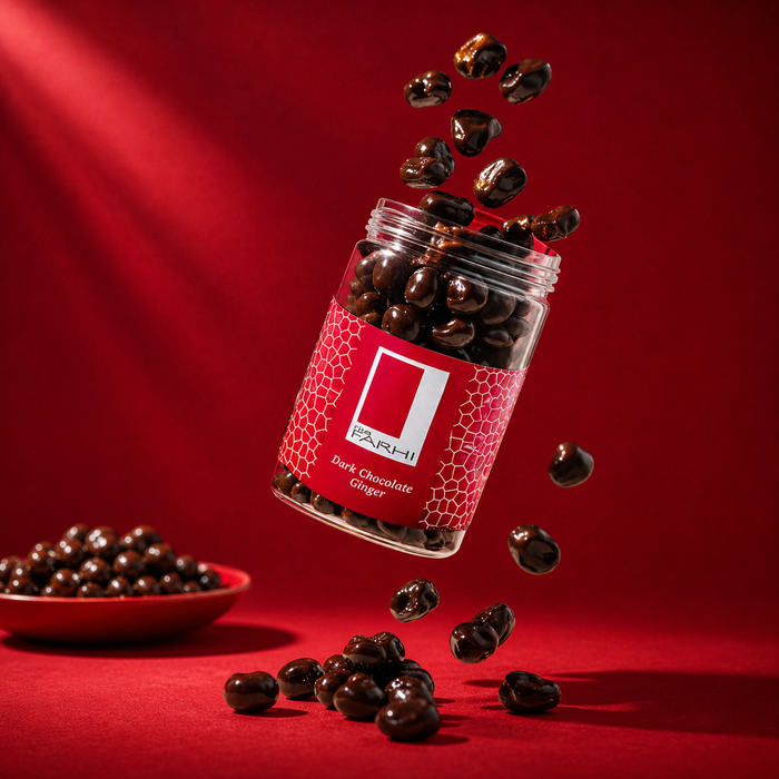 Dark Chocolate Coated Crystallised Gingers, Palm Oil Free, 350g