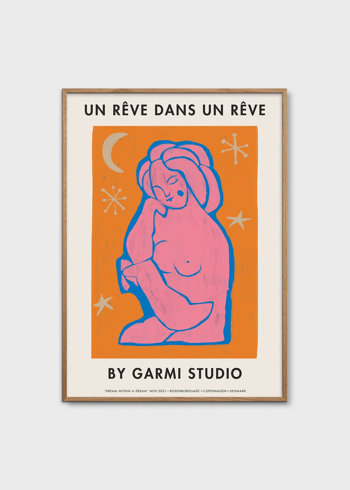 Dream Within A Dream Orange by By Garmi