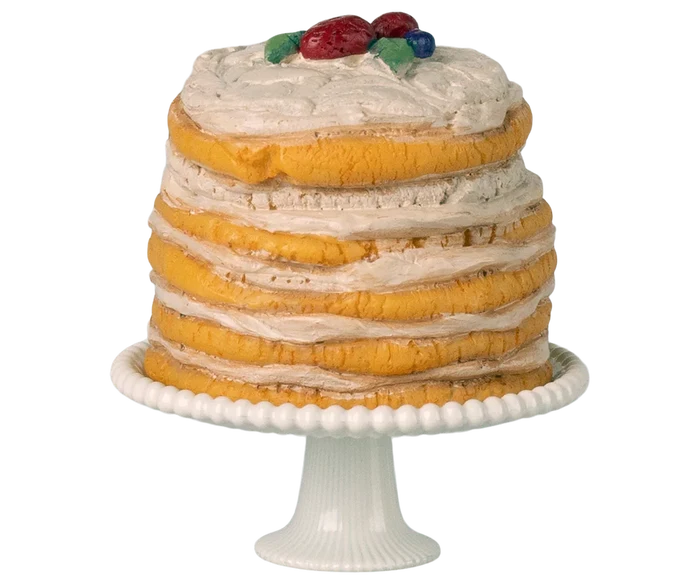 Maileg - Furniture For Mouse - Party Cake & Cake Stand