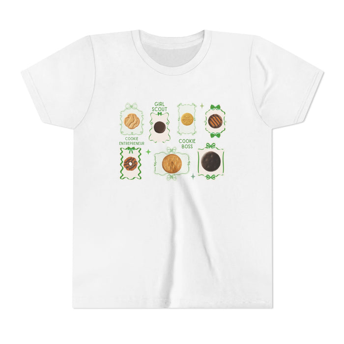 Girl Scout Cookie Tee | ABC Cookie Art Youth Tee