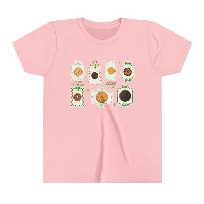 Girl Scout Cookie Tee | ABC Cookie Art Youth Tee