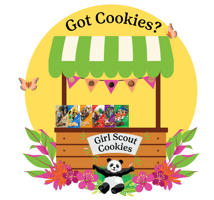 Got Cookies? Women's Tee - Support Your Local Girl Scout! 🍪🐼 - Whippie's