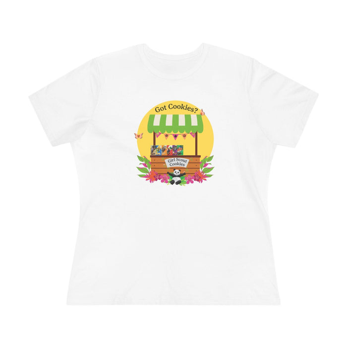 Got Cookies? Women's Tee - Support Your Local Girl Scout! 🍪🐼 - Whippie's