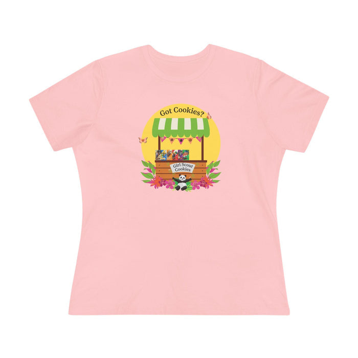 Got Cookies? Women's Tee - Support Your Local Girl Scout! 🍪🐼 - Whippie's