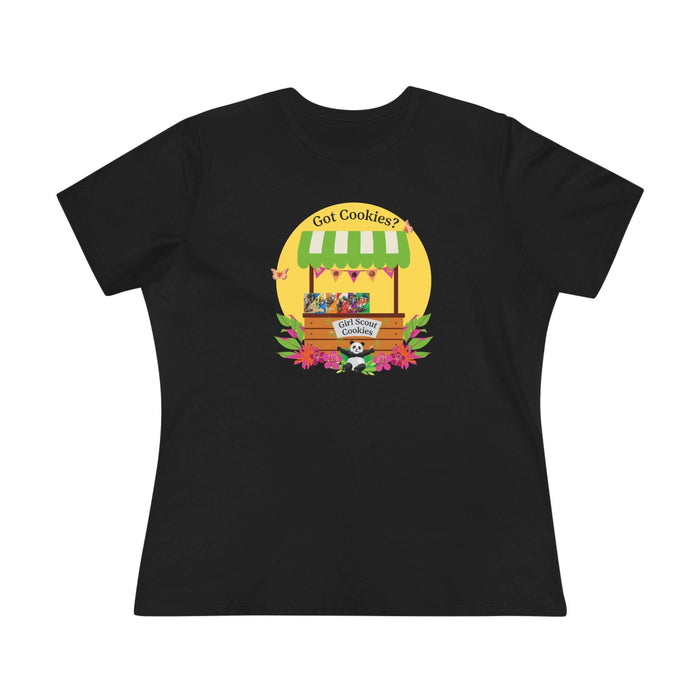 Got Cookies? Women's Tee - Support Your Local Girl Scout! 🍪🐼 - Whippie's