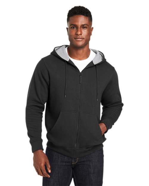 Harriton M711 - Unisex ClimaBloc™ Lined Heavyweight Hooded Sweatshirt