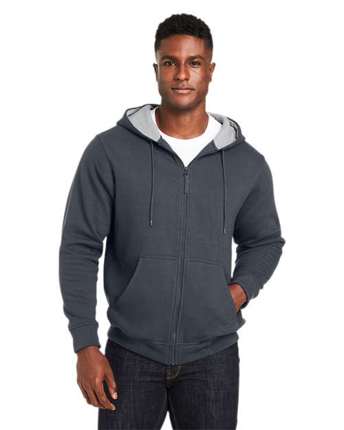 Harriton M711 - Unisex ClimaBloc™ Lined Heavyweight Hooded Sweatshirt