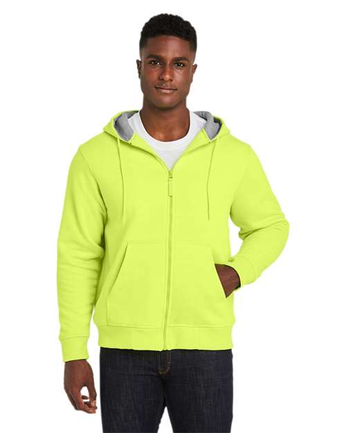 Harriton M711 - Unisex ClimaBloc™ Lined Heavyweight Hooded Sweatshirt