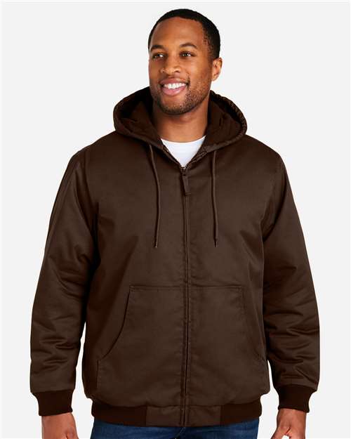Harriton M722 - Unisex ClimaBloc® Heavyweight Hooded Full-Zip Jacket