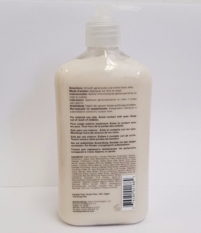 Hempz Lotion Sensitive Skin Herbal Body Moisturizer- 17 fl. oz