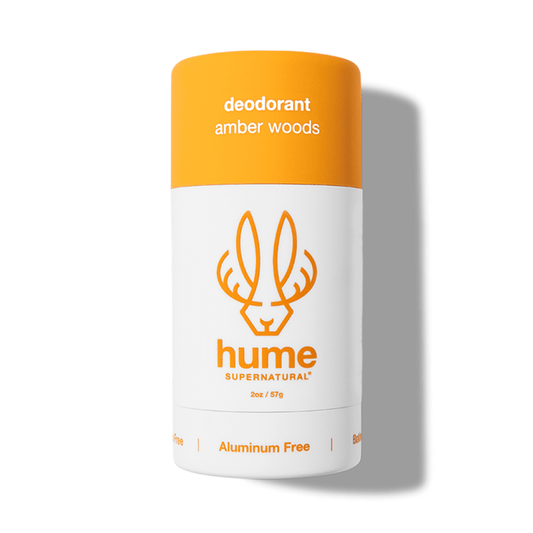 Plant & Probiotic Deodorant - Amber Woods Scent - Hume Supernatural - Living with Ivey