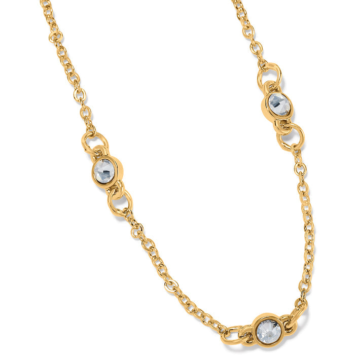 Illumina Petite Collar Necklace/gold