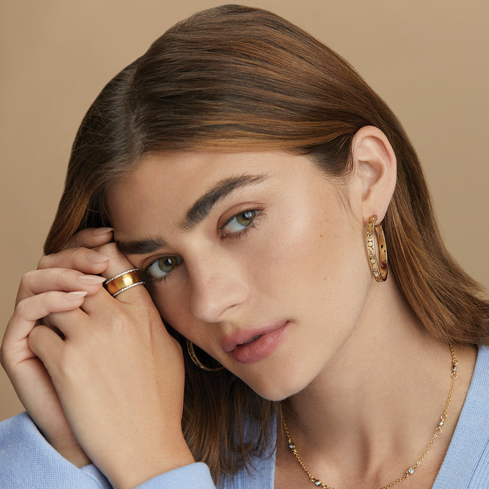 Illumina Petite Collar Necklace/gold