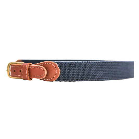 J Bailey Buddy Belt-Navy Canvas