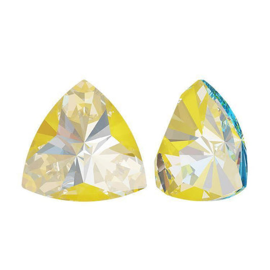 Kaleidoscope Triangle Fancy Stone - CRYSTAL SUNSHINE DELITE 6X6.1MM 5PC
