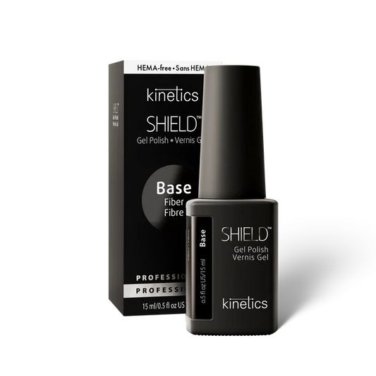 Kinetics Shield Fiber Base Clear Gel Polish, 15 ml