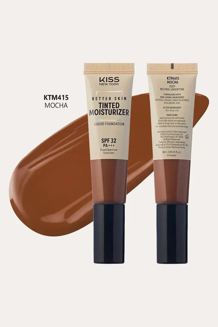 KISS NEW YORK HYDRATING TINTED MOISTURIZER SPF 32 PA+++ 30ml