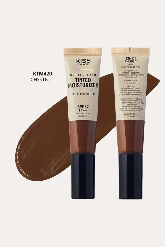 KISS NEW YORK HYDRATING TINTED MOISTURIZER SPF 32 PA+++ 30ml