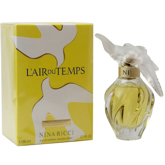 L'air du Temps by Nina Ricci Eau de Parfum Spray 1.7 oz ( 50 mL) - ShanShar Beauty : The world of beauty.