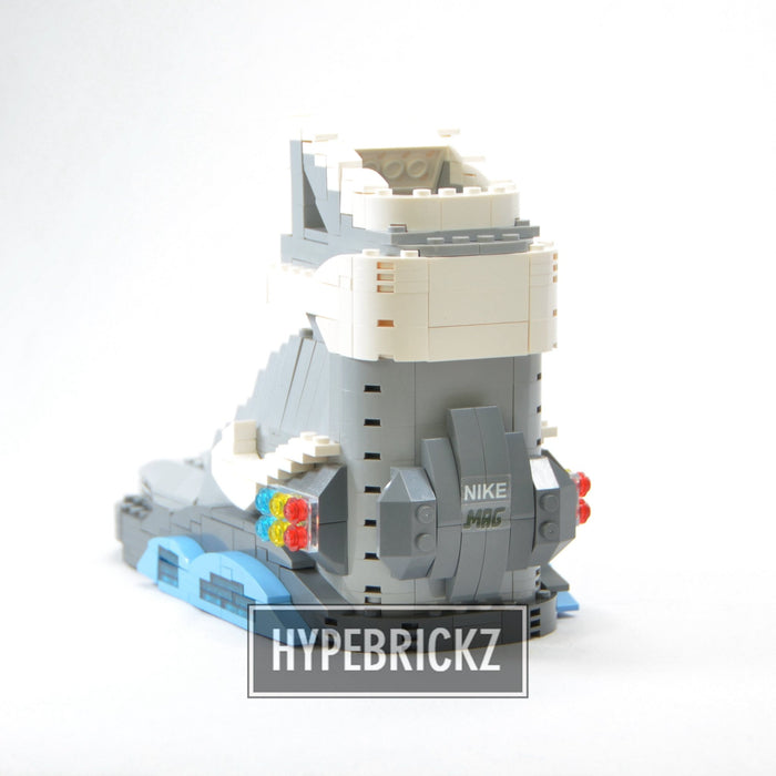 #sneaker bricks# - #hypebrickz# - #sneakergifts# - Custom Nike Air Mag Back to Future LEGO Style