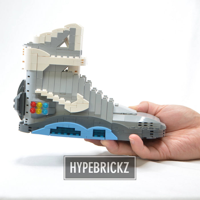 #sneaker bricks# - #hypebrickz# - #sneakergifts# - Custom Nike Air Mag Back to Future LEGO Style