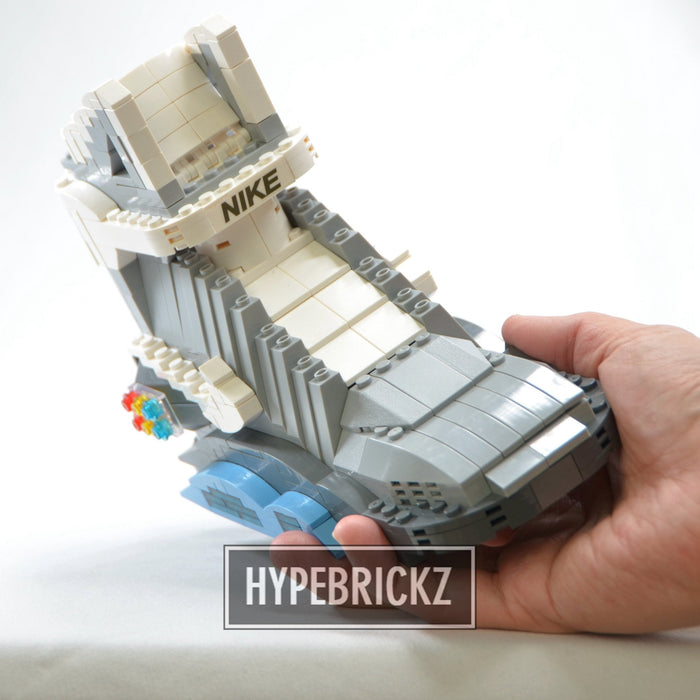 #sneaker bricks# - #hypebrickz# - #sneakergifts# - Custom Nike Air Mag Back to Future LEGO Style
