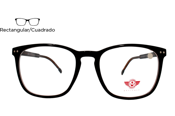 Lente Oftálmico M Opticals M14112 Negro