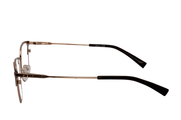 Lente Oftálmico Nikitana Eyewear NK9823BC4 Dorado con café