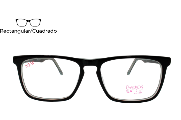 Lente Oftálmico Pretty Girl Eyewear 26052C6 Negro