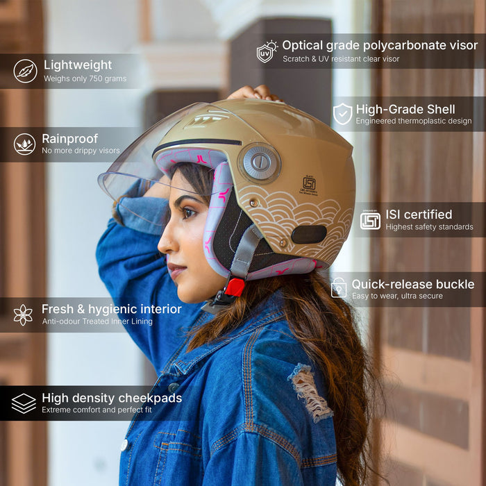 features of high quality helmet for ladies