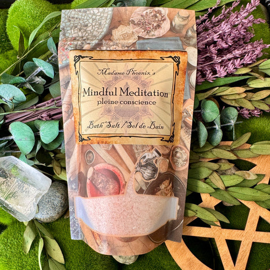 Mindful meditation bath salt