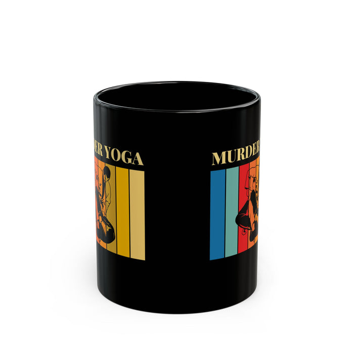 Murder Yoga Coffee Mug