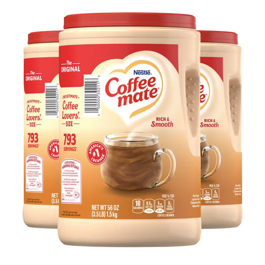 Nestle Coffee mate Original Powdered Coffee Creamer, 56 oz - 3 Pack