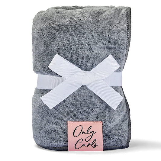 Only Curls Microfibre Hair Towel (Grey)