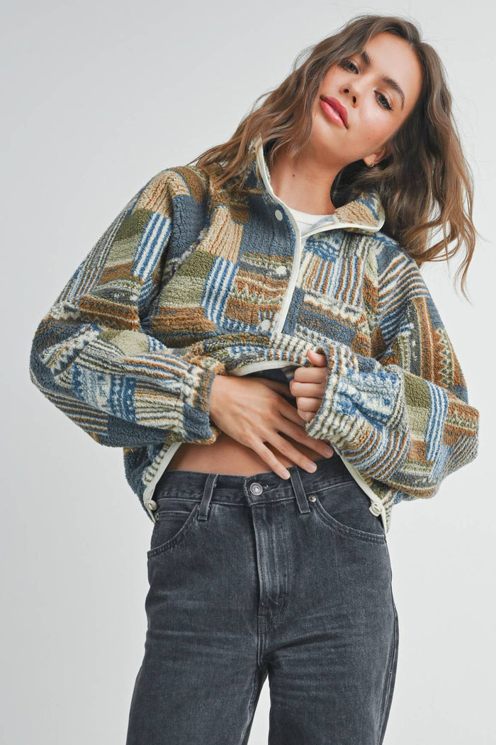 Patchwork Sweatshirt
