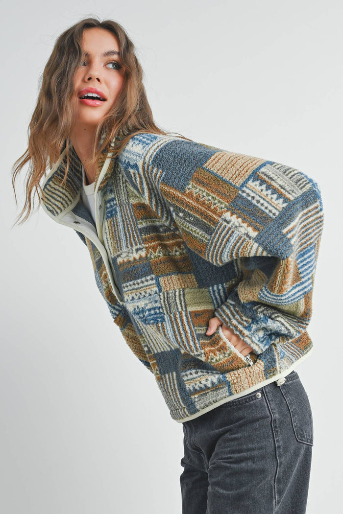 Patchwork Sweatshirt