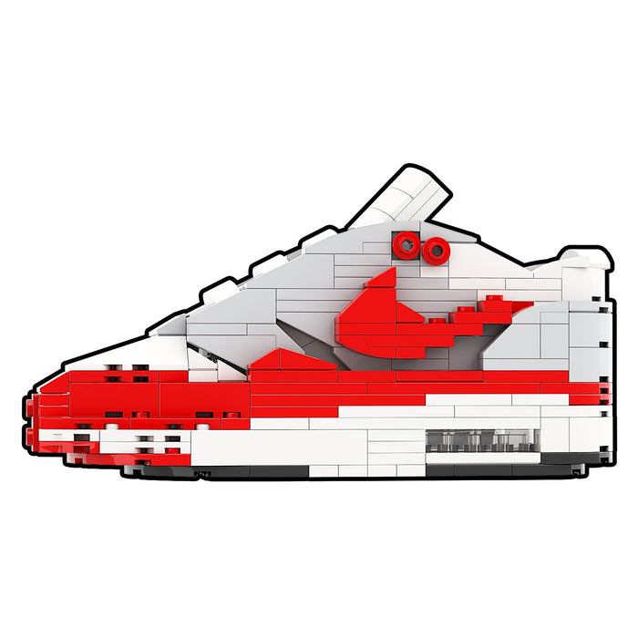 #sneaker bricks# - #hypebrickz# - #sneakergifts# - Custom Nike Air Max 1 OG Sneaker LEGO Style