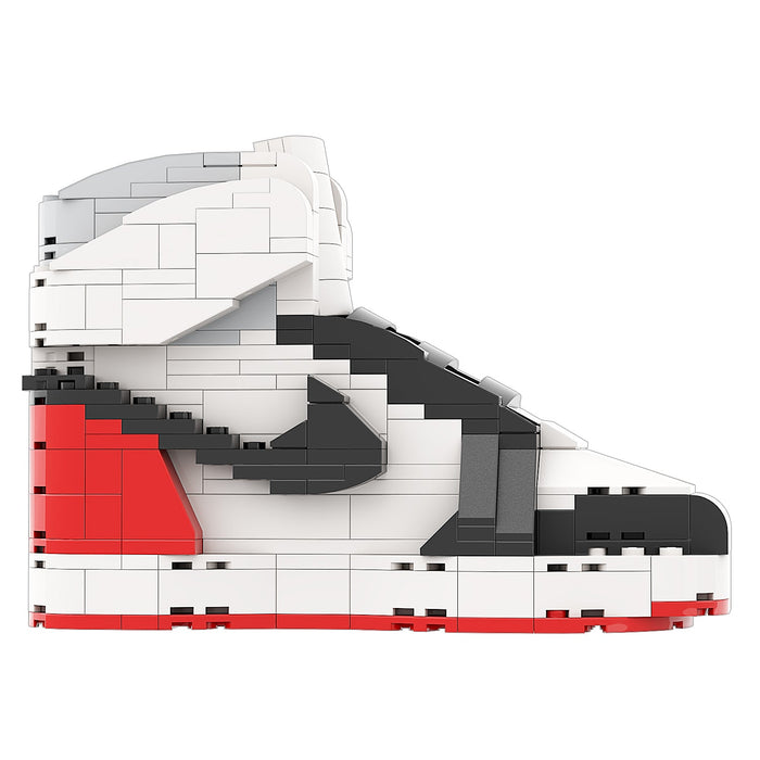 #sneaker bricks# - #hypebrickz# - #sneakergifts# - Custom Nike Air Jordan 1 Union Black Toe Sneaker LEGO Style