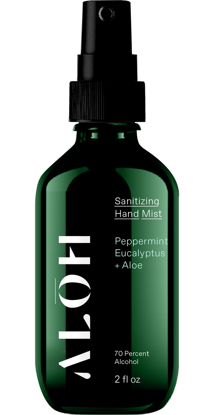 Sanitizing Hand Mist Peppermint Eucalyptus + Aloe