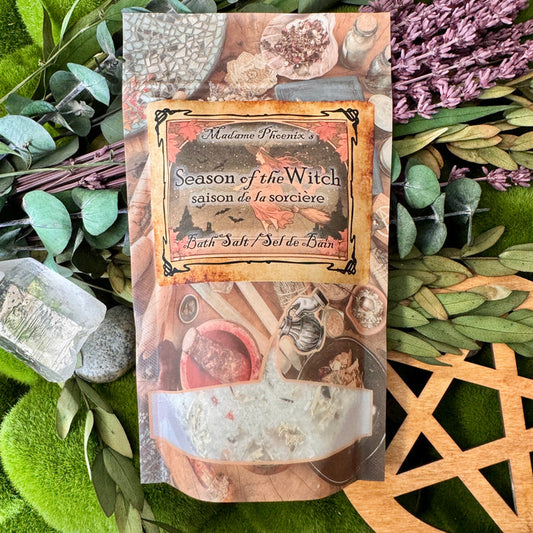 Season of the Witch Magical Autumn All Natural Fall Bath Salt