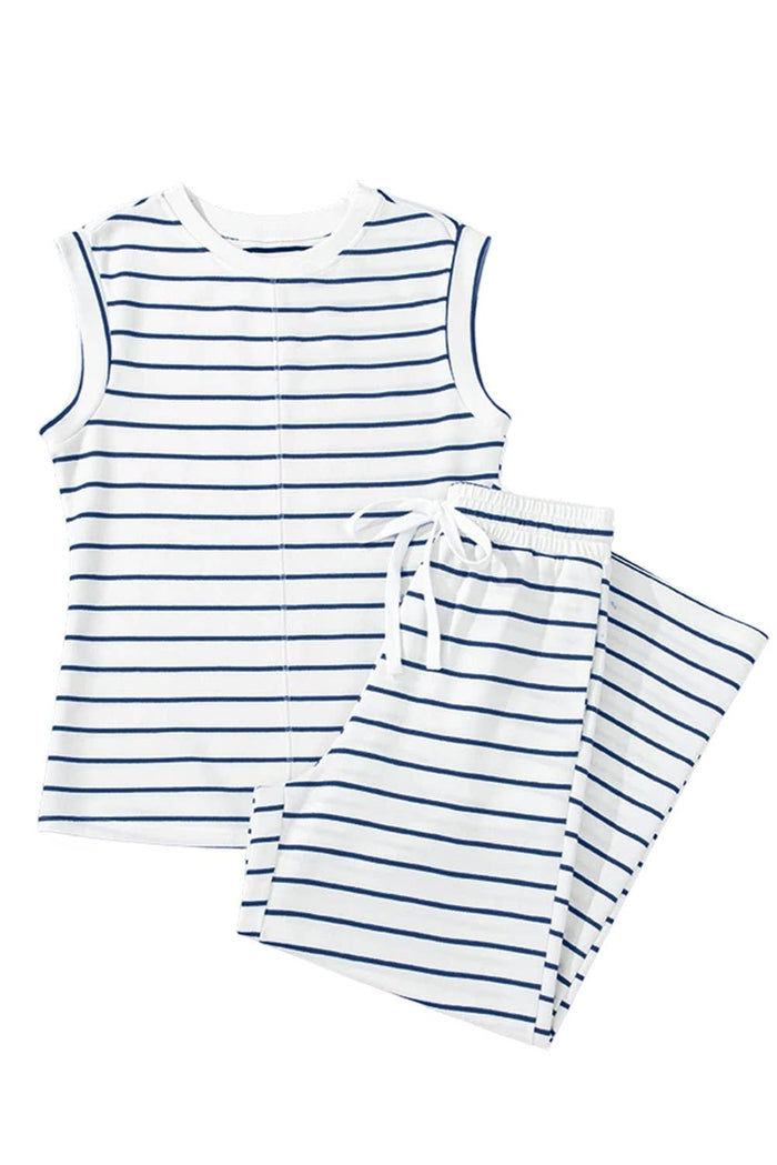 Striped Two-Piece Set