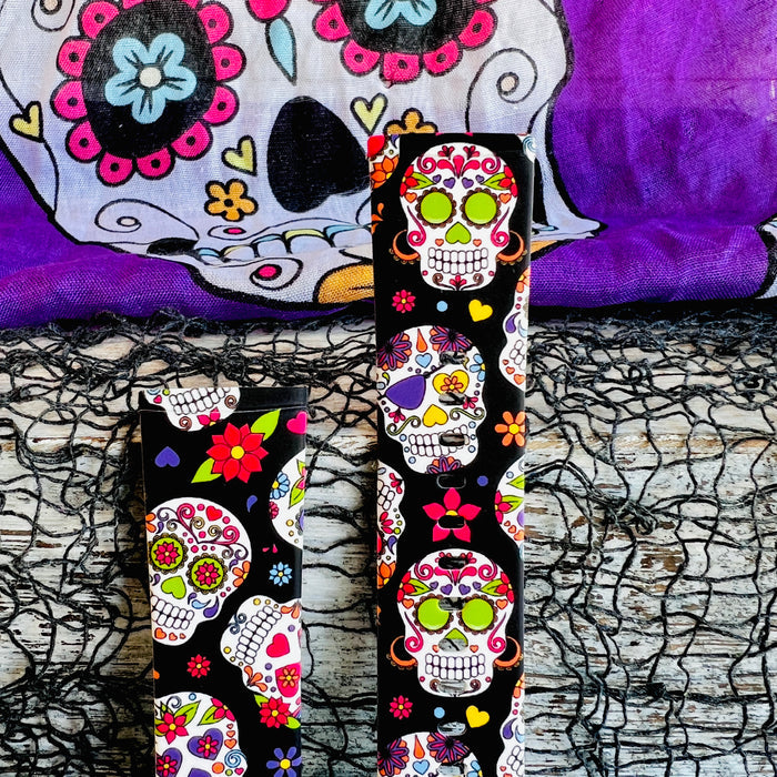 Sugar Skull Print Silicone Band For Fitbit Versa 3/4/Sense