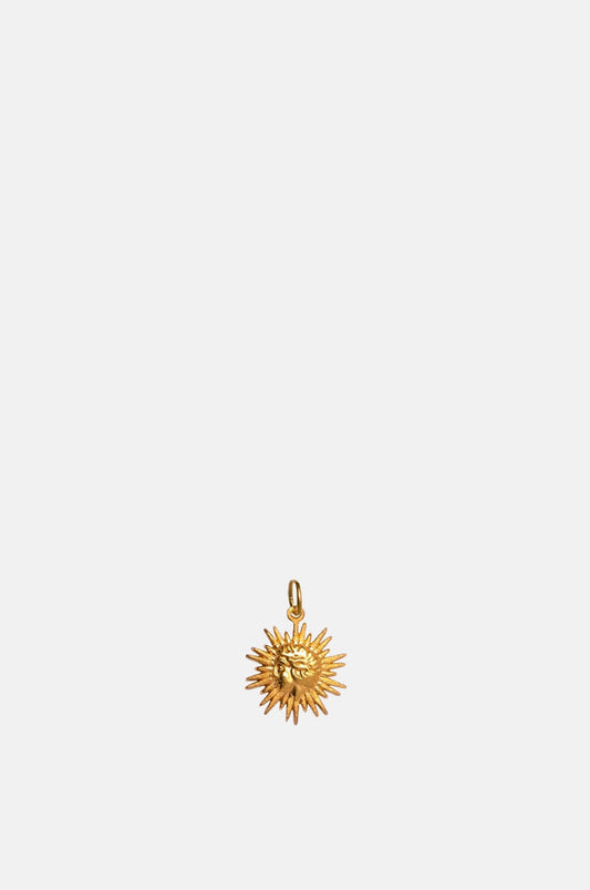 Hermina Athens Sun Mini Gold Charm.