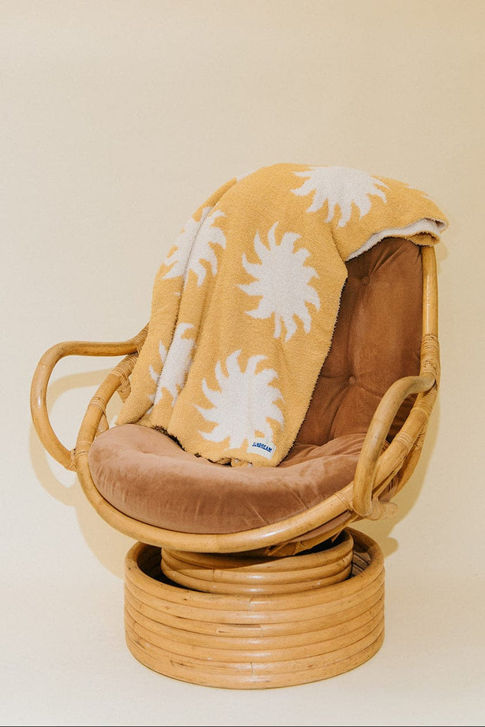 Sundream Sun Plush Throw - Marigold