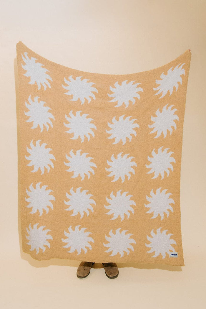 Sundream Sun Plush Throw - Marigold