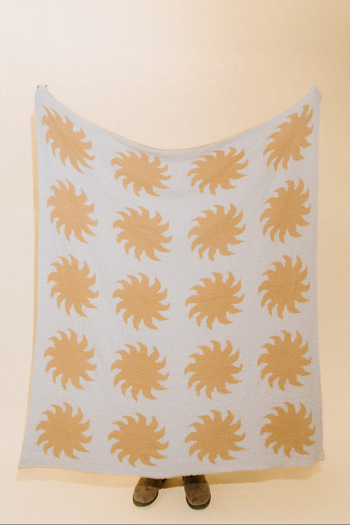 Sundream Sun Plush Throw - Marigold