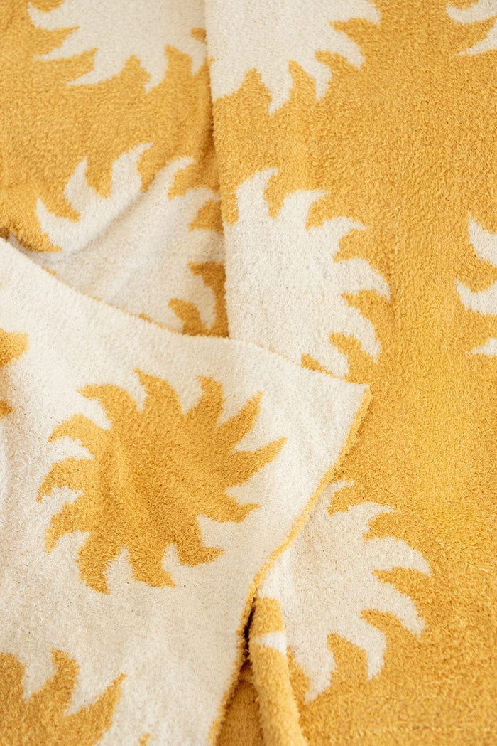 Sundream Sun Plush Throw - Marigold
