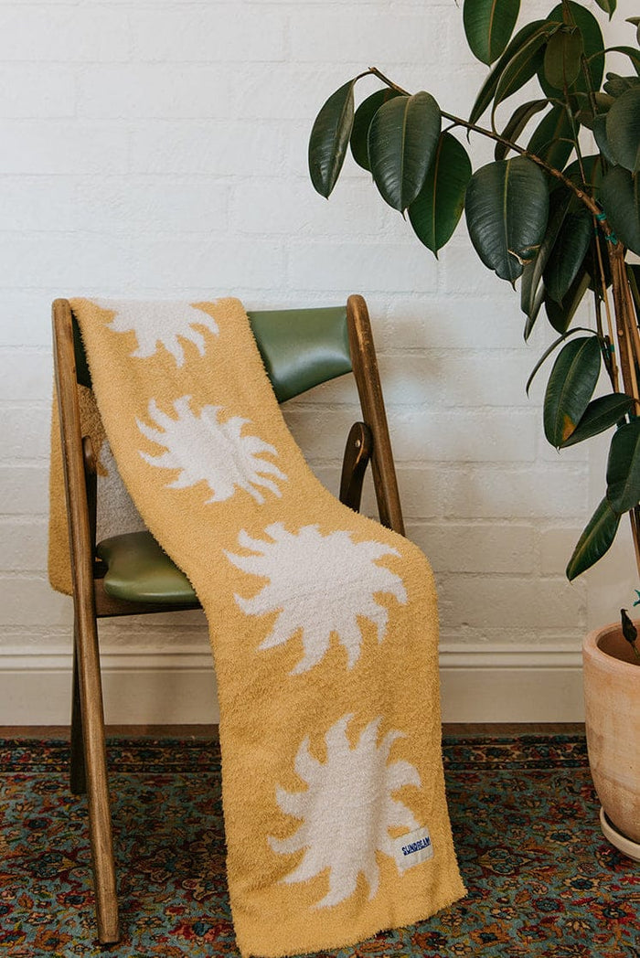 Sundream Sun Plush Throw - Marigold