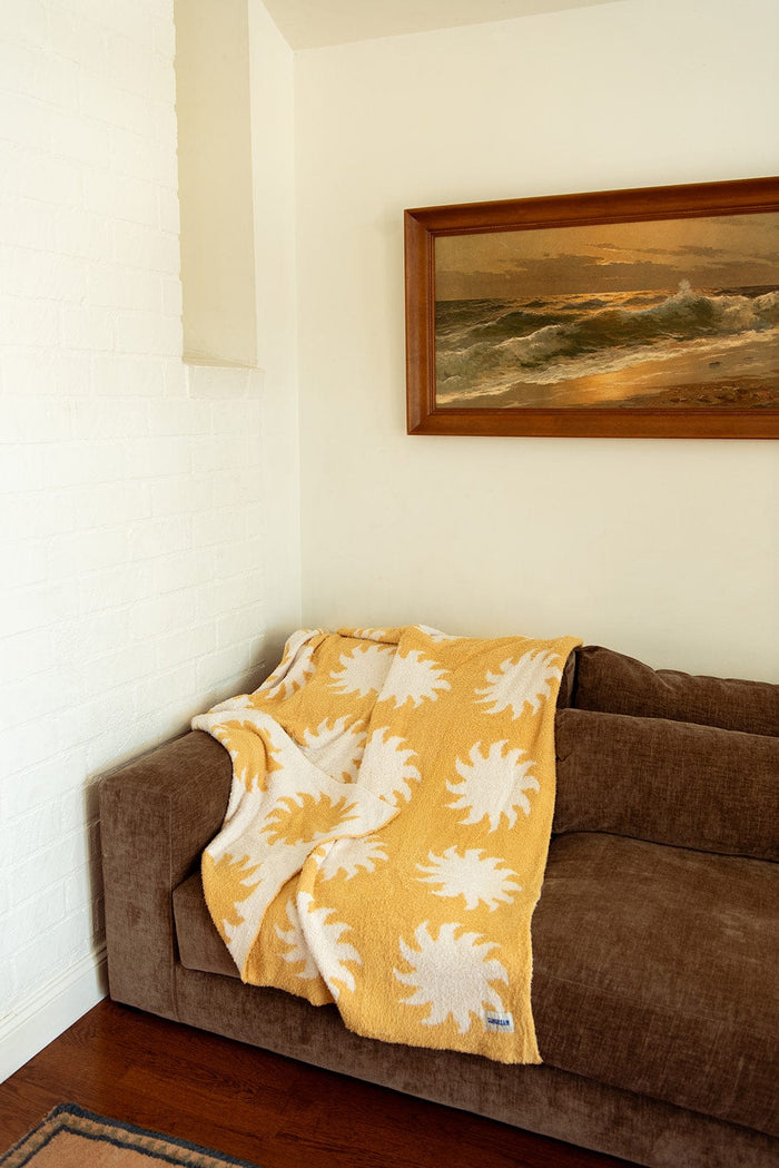 Sundream Sun Plush Throw - Marigold