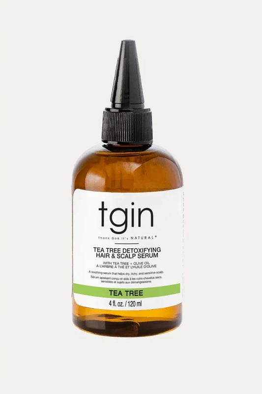 TGIN TEA TREE + OLIVE OIL DETOXIFYING HAIR & SCALP SERUM TGIN